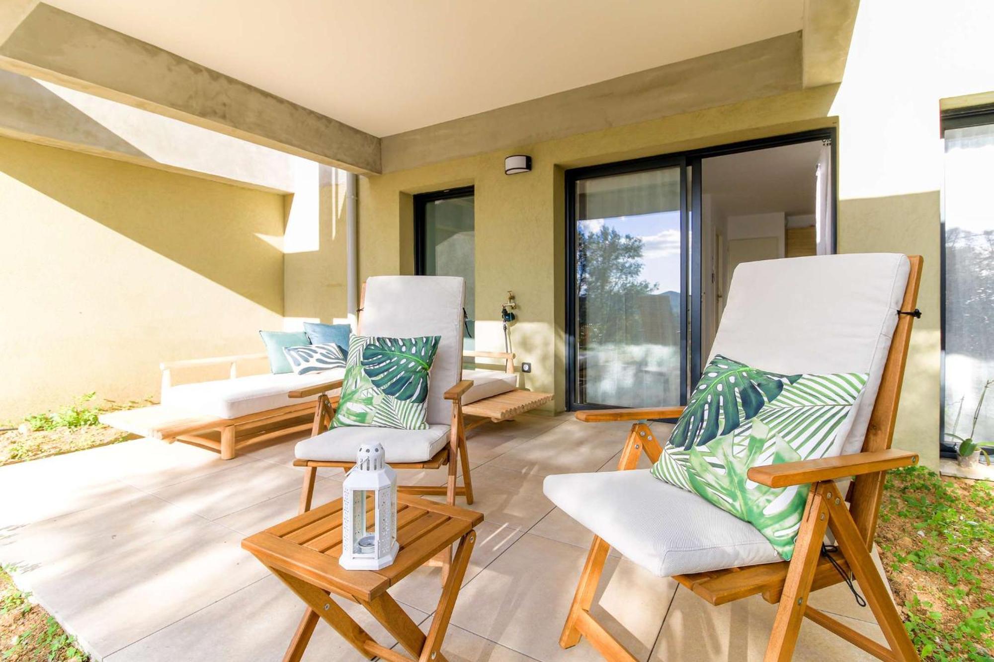 Select'Sohome - Joli Appartement Avec Jardin Privatif Et Parking - Capnat-F08 Bormes-les-Mimosas Exterior foto